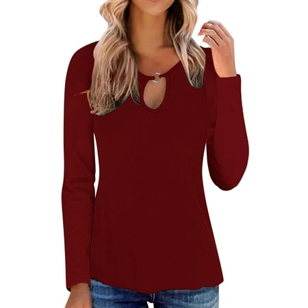 HSMQHJWE Blouses For Women Plus Size Basics Long Sleeve Shirt Women Women Casual Solid Color Hollow Out T Shirts Crew Neck Long Sleeve Blouses Tops Long Sleeve Under Scrub Top
HSMQHJWE Blouses For Women Plus Size Basics Long Sleeve Shirt Women Women Casual Solid Color Hollow Out T Shirts Crew Neck Long Sleeve Blouses Tops Long Sleeve Under Scrub Top