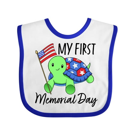 Inktastic My 1st Memorial Day Cute Patriotic Turtle Gift Baby Boy or Baby Girl Bib
Inktastic My 1st Memorial Day Cute Patriotic Turtle Gift Baby Boy or Baby Girl Bib