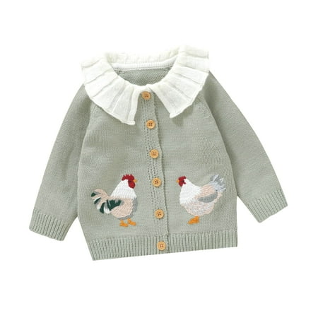 ASFGIMUJ Toddler Girls Sweater Baby Kids Cute Long Sleeve Warm Jacket Cotton Knit Cardigan Button Down Coat Outwear Tops 18 Months-24 Months
ASFGIMUJ Toddler Girls Sweater Baby Kids Cute Long Sleeve Warm Jacket Cotton Knit Cardigan Button Down Coat Outwear Tops 18 Months-24 Months