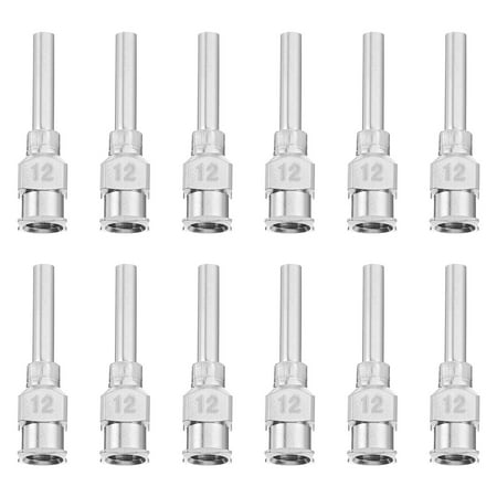 FRCOLOR 12Pcs Stainless Steel Unbending Dispensing Needles Accuracy Precision Blunt Tips
FRCOLOR 12Pcs Stainless Steel Unbending Dispensing Needles Accuracy Precision Blunt Tips