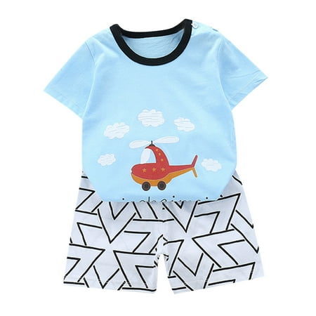 Efsteb Baby Boy Clothes Clearance Infant Toddler Kids Baby Boys Girls Clothes Sets Fashion Round Neck Short Sleeve Tops Cute Cartoon Print Casual Shorts Suit Light Blue (6-12 Months)
Efsteb Baby Boy Clothes Clearance Infant Toddler Kids Baby Boys Girls Clothes Sets Fashion Round Neck Short Sleeve Tops Cute Cartoon Print Casual Shorts Suit Light Blue (6-12 Months)