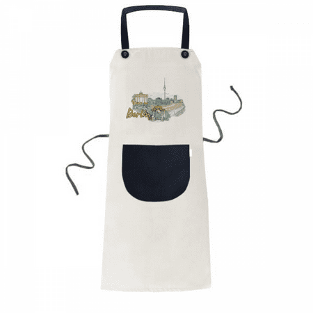 Germany Berlin Landmark Architecture Apron Adjustable Bib Cotton Linen BBQ Kitchen Pocket Pinafore
Germany Berlin Landmark Architecture Apron Adjustable Bib Cotton Linen BBQ Kitchen Pocket Pinafore