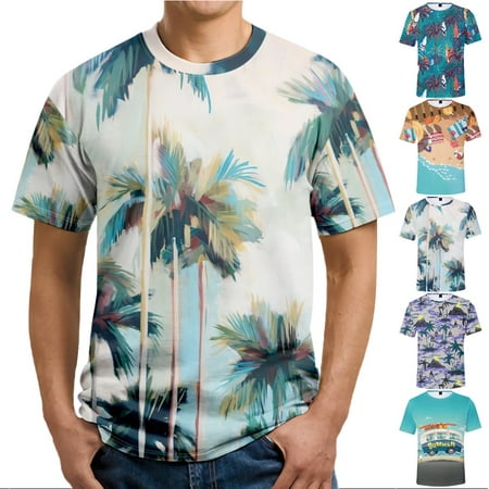 MLFU Summer Plus Size Casual Graphic T-Shirt Fashion Shirt Size 70-8XL