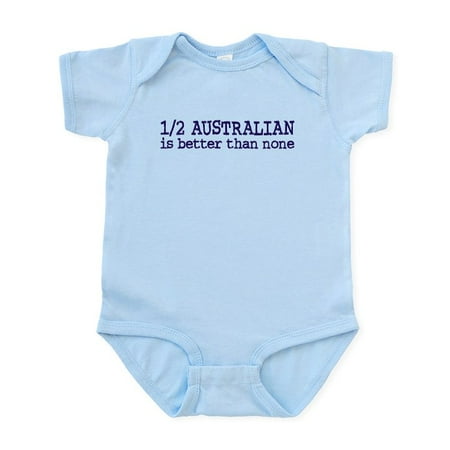 CafePress - Half Australian Is Better Than None Infant Bodysui - Baby Light Bodysuit Size Newborn - 24 Months
CafePress - Half Australian Is Better Than None Infant Bodysui - Baby Light Bodysuit Size Newborn - 24 Months