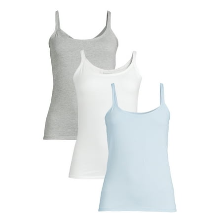 Best Fitting Panty Women s Shelf Bra Cami Tank Tops 3-Pack