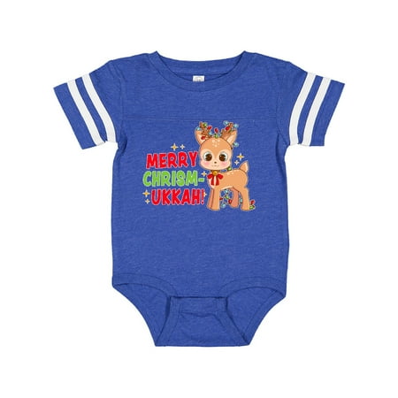Inktastic Merry Chrismukkah Cute Baby Reindeer with Lights Gift Baby Boy or Baby Girl Bodysuit
Inktastic Merry Chrismukkah Cute Baby Reindeer with Lights Gift Baby Boy or Baby Girl Bodysuit
