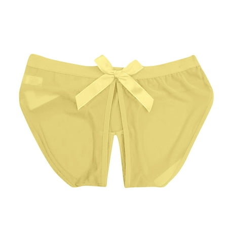 KDDYLITQ Women Panty Hollow Out Underwear Seamless Sexy Breathable Briefs Yellow One Size
KDDYLITQ Women Panty Hollow Out Underwear Seamless Sexy Breathable Briefs Yellow One Size