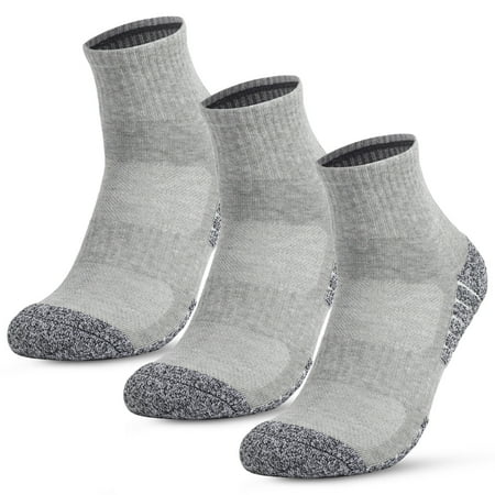 Tomshoo Men 3 Pairs Cushioned Hiking Socks Outdoor Sports Casual Cotton Crew Socks for Hiking Trekking Walking
Tomshoo Men 3 Pairs Cushioned Hiking Socks Outdoor Sports Casual Cotton Crew Socks for Hiking Trekking Walking