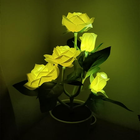Solar Rose Light Led Rose Pot Light Home Decoration Ambient Table Lamp Creative Night Light
Solar Rose Light Led Rose Pot Light Home Decoration Ambient Table Lamp Creative Night Light