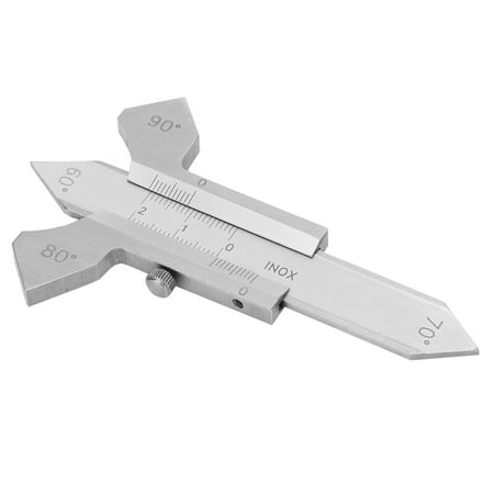 LAFGUR Weld Gauge Weld Stitch Gauge Weld Stitch Gauge Accuracy Stainless Steel Welding Inspection Test Measuring Tools 0-20mm
LAFGUR Weld Gauge Weld Stitch Gauge Weld Stitch Gauge Accuracy Stainless Steel Welding Inspection Test Measuring Tools 0-20mm