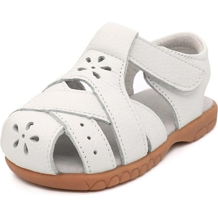 Girls Genuine Leather Soft Closed Toe Princess Flat Shoes Summer Sandals(Toddler/Little Kid)
Girls Genuine Leather Soft Closed Toe Princess Flat Shoes Summer Sandals(Toddler/Little Kid)
