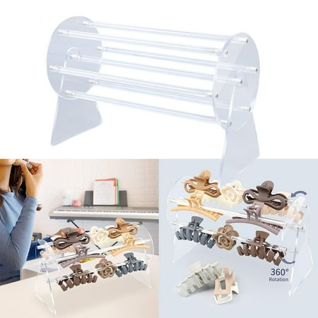 Acrylic hair hoop display stand storage hair accessories storage rack
