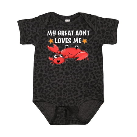Inktastic My Great Aunt Loves Me- Cute Crab Family Gift Baby Boy or Baby Girl Bodysuit
Inktastic My Great Aunt Loves Me- Cute Crab Family Gift Baby Boy or Baby Girl Bodysuit