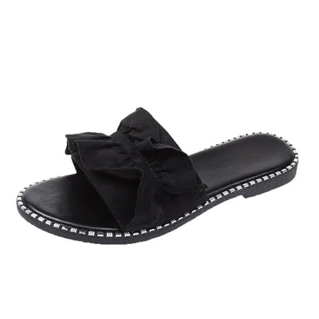 ZTTD Fashion Womens Casual Shoes Breathable Indoor Flat Outdoor Leisure Slippers Women s Slipper A