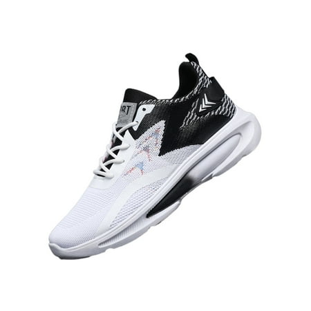 Fangasis Mens Breathable Sneakers Round Toe Fashion Sneaker Sport Lightweight Trainers White 7
Fangasis Mens Breathable Sneakers Round Toe Fashion Sneaker Sport Lightweight Trainers White 7