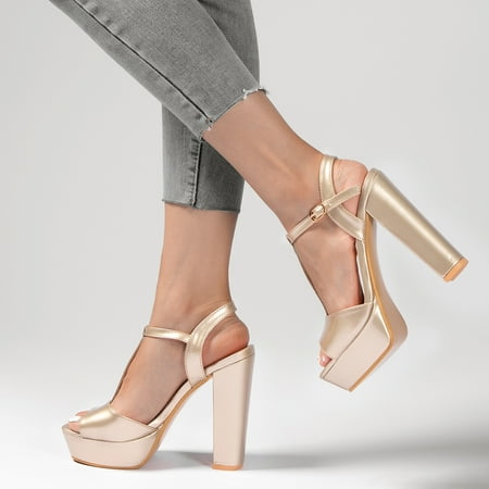 Ladies Fashion Summer Solid Color Leather Open Toe Buckle Thick High Heeled Sandals
Ladies Fashion Summer Solid Color Leather Open Toe Buckle Thick High Heeled Sandals