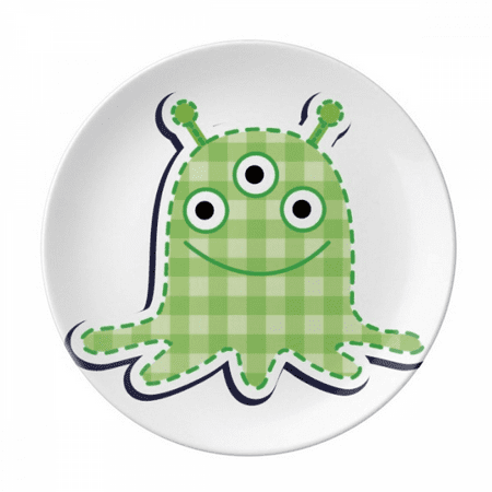 Universe And Alien Monster Plate Decorative Porcelain Salver Tableware Dinner Dish