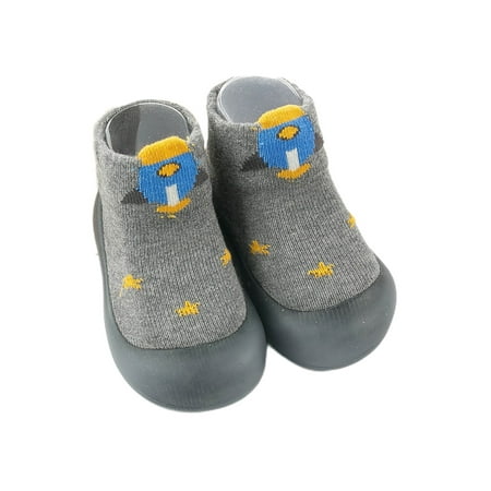 Harsuny Baby Floor Sock Shoes First Walking Socks Rubber Sole Slippers House Non-Slip Cute Home Shoe Prewalker Slipper Gray 5C
Harsuny Baby Floor Sock Shoes First Walking Socks Rubber Sole Slippers House Non-Slip Cute Home Shoe Prewalker Slipper Gray 5C