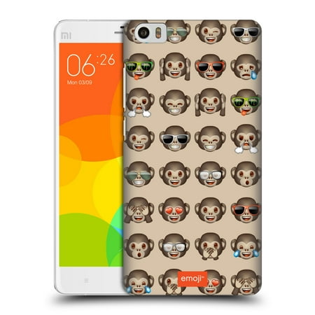 OFFICIAL EMOJI PATTERNS 3 HARD BACK CASE FOR XIAOMI PHONES