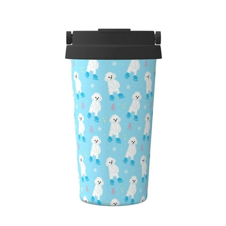 Goofa Skating Poodle Fun for Insulated Travel Coffee Mug Spill Proof Leak Proof 16 OZCoffee Tumbler Reusable Coffee Cups with Lids Thermos for Hot and Cold Drink
Goofa Skating Poodle Fun for Insulated Travel Coffee Mug Spill Proof Leak Proof 16 OZCoffee Tumbler Reusable Coffee Cups with Lids Thermos for Hot and Cold Drink