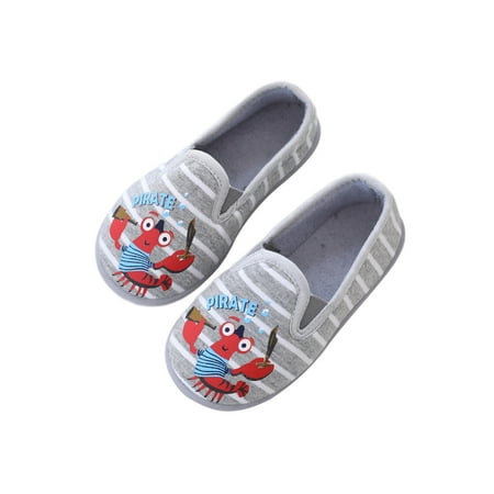 GENILU Boys Breathable Cozy Flats Warm Slippers Lightweight Striped Cotton Shoe Bedroom Casual Anti-Slip Grey 11.5c
GENILU Boys Breathable Cozy Flats Warm Slippers Lightweight Striped Cotton Shoe Bedroom Casual Anti-Slip Grey 11.5c