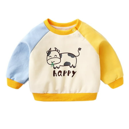 Boys Tshirts Kids Children Baby Girls Long Sleeve Cotton Cute Cartoon Patchwork Sweatshirt Pullover Blouse Tops Outfits Clothes For 3-4 Years
Boys Tshirts Kids Children Baby Girls Long Sleeve Cotton Cute Cartoon Patchwork Sweatshirt Pullover Blouse Tops Outfits Clothes For 3-4 Years