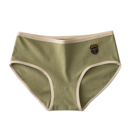 ZMHEGW Panties For Womens Solid Color Breathable Soft Stretch Women Underwear Briefs 3 Pack
ZMHEGW Panties For Womens Solid Color Breathable Soft Stretch Women Underwear Briefs 3 Pack