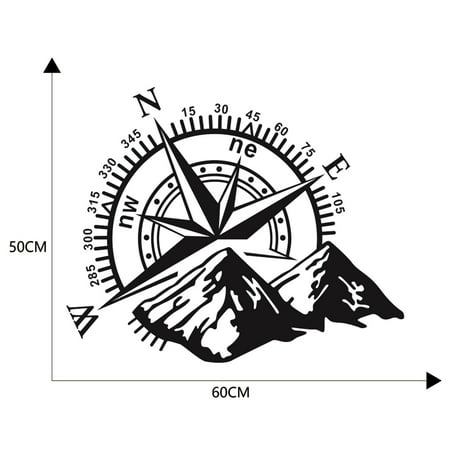 wendunide room decor home decor Mountain Compass Cover Applique Modified Fashion Compass Car Applique 
wendunide room decor home decor Mountain Compass Cover Applique Modified Fashion Compass Car Applique