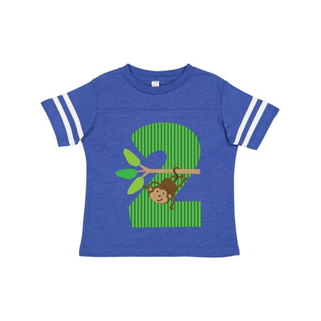 Inktastic 2nd Birthday Jungle Monkey Childs Gift Toddler Boy or Toddler Girl T-Shirt
Inktastic 2nd Birthday Jungle Monkey Childs Gift Toddler Boy or Toddler Girl T-Shirt
