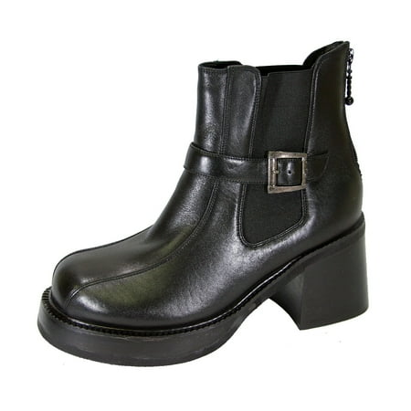 PEERAGE Paula Women s Wide Width Leather Booties