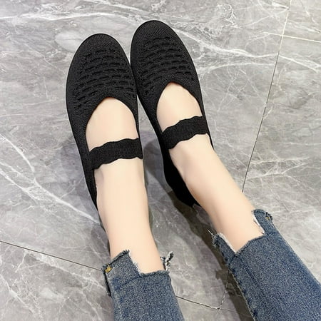 Tuobarr Womens Flat Shoes Dressy Women s Round Toe Flat Mesh Flats Shoes Comfortable Dress Shoes Walking Flats Classic Black
Tuobarr Womens Flat Shoes Dressy Women s Round Toe Flat Mesh Flats Shoes Comfortable Dress Shoes Walking Flats Classic Black