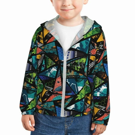 Sun Hoodie for Kids Abstract Geometric Collage Graphics Long Sleeve Swim Fishing Shirts Sun Protection Zip Up Jacket Clothing Athletic Hoodie
Sun Hoodie for Kids Abstract Geometric Collage Graphics Long Sleeve Swim Fishing Shirts Sun Protection Zip Up Jacket Clothing Athletic Hoodie