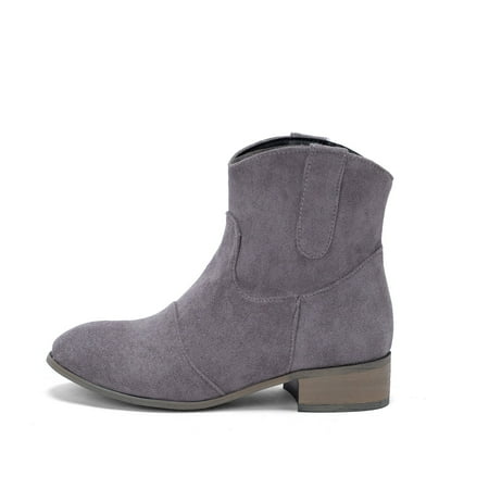 Akiihool Boots for Women Womens Pointed Toe Stacked Mid Heel Booties Lug Sole Non-Slip Shoes (Grey 9)
Akiihool Boots for Women Womens Pointed Toe Stacked Mid Heel Booties Lug Sole Non-Slip Shoes (Grey 9)