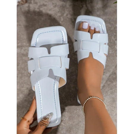 Spring And Summer New Brand H Slippers For Women Fashionable Leisure Style Roman Style Design Slip-On Slippers Black/Beige/Brown Colors Available Flat And Carved Design Recommended
Spring And Summer New Brand H Slippers For Women Fashionable Leisure Style Roman Style Design Slip-On Slippers Black/Beige/Brown Colors Available Flat And Carved Design Recommended
