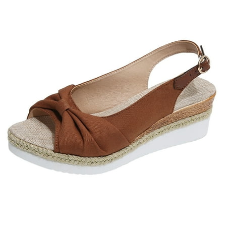 Jungdeepe New Sandals Large Size Rope Bow Wedge Casual Sandals For Women Women Shoes Size 9 Sandals Women s Sandals Size 8 Dressy Open Toe Wedge Sandals Women Shoes Sandals for Women Sports Womens Tan
Jungdeepe New Sandals Large Size Rope Bow Wedge Casual Sandals For Women Women Shoes Size 9 Sandals Women s Sandals Size 8 Dressy Open Toe Wedge Sandals Women Shoes Sandals for Women Sports Womens Tan