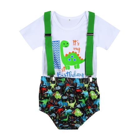 Canrulo 2PCS Infant Baby Boy Short Sleeve Letters Print Pattern Romper Suspender Shorts White Green 12-18 Months
Canrulo 2PCS Infant Baby Boy Short Sleeve Letters Print Pattern Romper Suspender Shorts White Green 12-18 Months