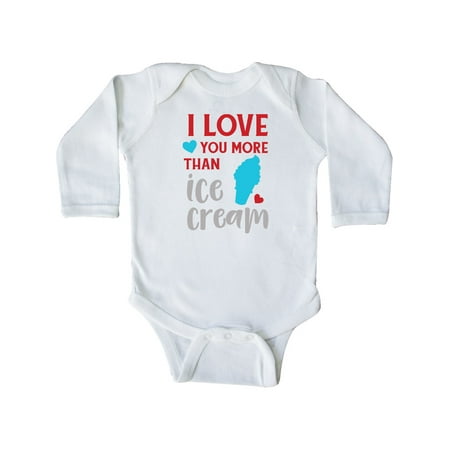 Inktastic I Love You More Than Ice Cream Hearts - Blue Red Gift Baby Boy or Baby Girl Long Sleeve Bodysuit
Inktastic I Love You More Than Ice Cream Hearts - Blue Red Gift Baby Boy or Baby Girl Long Sleeve Bodysuit