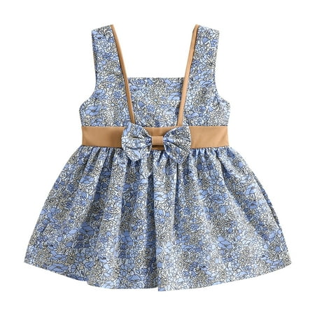 Toddler Baby Girls Floral Spring Summer Sleeveless Bow Tie Princess Dress Clothes Baby Outwear
Toddler Baby Girls Floral Spring Summer Sleeveless Bow Tie Princess Dress Clothes Baby Outwear