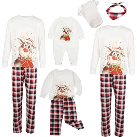 Family Christmas Pjs Matching Sets Baby Christmas Matching Jammies for Adults and Kids Holiday Xmas Sleepwear Set 
Family Christmas Pjs Matching Sets Baby Christmas Matching Jammies for Adults and Kids Holiday Xmas Sleepwear Set