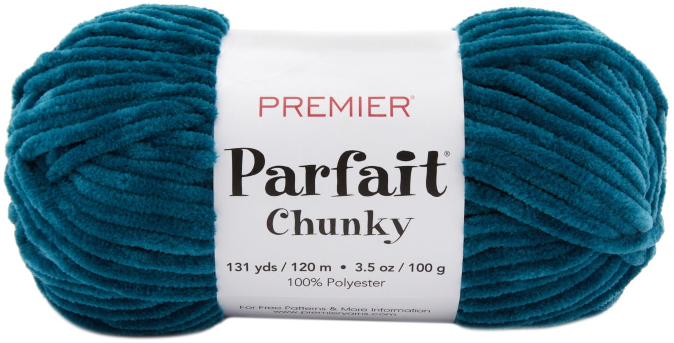 Premier Yarns Parfait Chunky Yarn Peacock Walmart