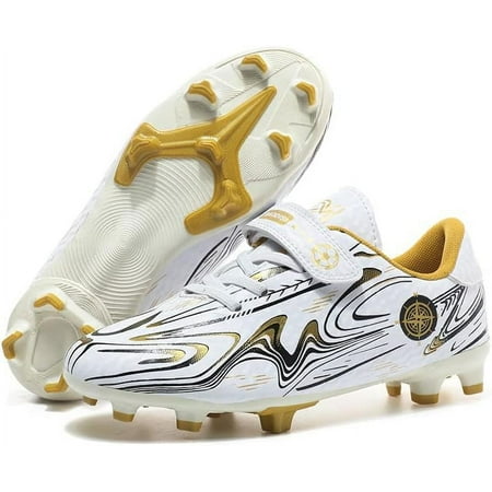 Kids Turf Soccer Shoes Boys Girls Outdoor Athletic Football Cleats Youth Hook and Look Comfortable and Breathable Non-Slip Sneaker Professional Training Shoes (Little Kid/Big Kid)
Kids Turf Soccer Shoes Boys Girls Outdoor Athletic Football Cleats Youth Hook and Look Comfortable and Breathable Non-Slip Sneaker Professional Training Shoes (Little Kid/Big Kid)