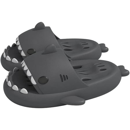 HUAZUMEI Cute Cartoon Shark Slippers Quick Drying Non-Slip Slodes Bathroom Slippers Gym Slippers Soft Sole Open Toe House Slides for Men and Women EVA Platform
HUAZUMEI Cute Cartoon Shark Slippers Quick Drying Non-Slip Slodes Bathroom Slippers Gym Slippers Soft Sole Open Toe House Slides for Men and Women EVA Platform