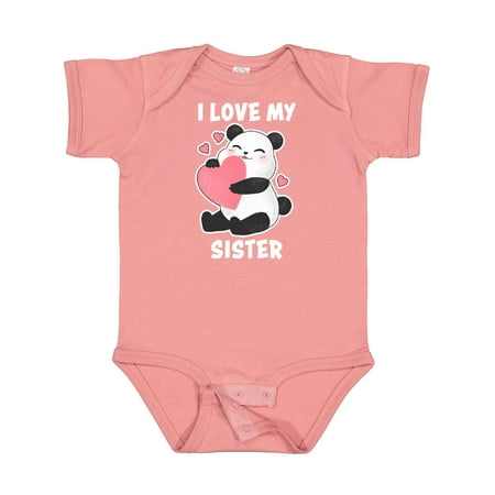 Inktastic I Love My Sister with Panda Illustration Gift Baby Boy or Baby Girl Bodysuit
Inktastic I Love My Sister with Panda Illustration Gift Baby Boy or Baby Girl Bodysuit