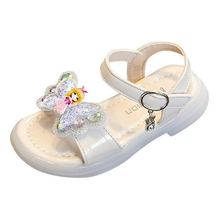 Kids Sandals Fashion Summer Flat Bottom Soft Breathable Comfortable Buckle Rhinestone Bow Cartoon Doll Simple Elegant Catoon Shoes For Girls
Kids Sandals Fashion Summer Flat Bottom Soft Breathable Comfortable Buckle Rhinestone Bow Cartoon Doll Simple Elegant Catoon Shoes For Girls
