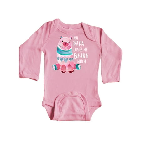 Inktastic My Papa Loves Me Beary Much with Cute Bear Gift Baby Boy or Baby Girl Long Sleeve Bodysuit
Inktastic My Papa Loves Me Beary Much with Cute Bear Gift Baby Boy or Baby Girl Long Sleeve Bodysuit
