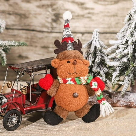 Christmas Snowman Elk Doll Pendant With Lamp Navidad Christmas Tree Hanging Doll Ornaments New Year Party Decoration Supplies
Christmas Snowman Elk Doll Pendant With Lamp Navidad Christmas Tree Hanging Doll Ornaments New Year Party Decoration Supplies