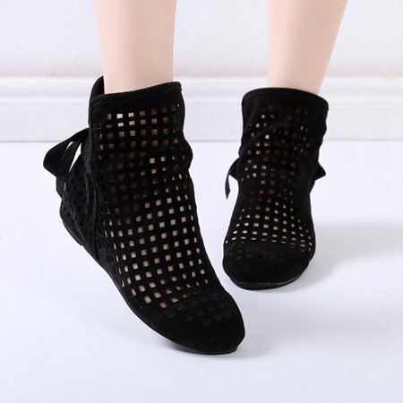ZXHACSJ Women Boots Flat Low Hidden Wedges Cutout Boots Casual Shoes Cute Boots Black 43
ZXHACSJ Women Boots Flat Low Hidden Wedges Cutout Boots Casual Shoes Cute Boots Black 43