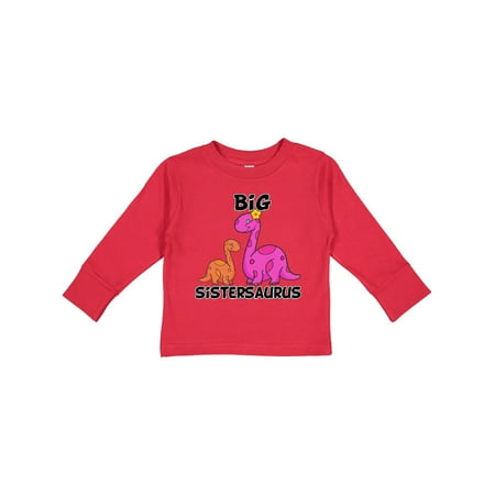 Inktastic Big Sistersaurus with Cute Sibling Dinosaurs Gift Toddler Toddler Girl Long Sleeve T-Shirt
Inktastic Big Sistersaurus with Cute Sibling Dinosaurs Gift Toddler Toddler Girl Long Sleeve T-Shirt