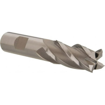 Hertel 11/16 1-5/8 LOC 5/8 Shank Diam 3-3/4 OAL 4 Flute HSS Square End Mill Single End Uncoated Spiral Flute 30° Helix Centercutting Right Hand Cut Right Hand Flute
Hertel 11/16 1-5/8 LOC 5/8 Shank Diam 3-3/4 OAL 4 Flute HSS Square End Mill Single End Uncoated Spiral Flute 30° Helix Centercutting Right Hand Cut Right Hand Flute