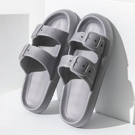 PIKADINGNIS Women Men Slippers Cushioned Cloud Slide Slippers Bathroom Shower Massage Spa Double Buckle Pool Beach Sandals 2022 Woman Shoes
PIKADINGNIS Women Men Slippers Cushioned Cloud Slide Slippers Bathroom Shower Massage Spa Double Buckle Pool Beach Sandals 2022 Woman Shoes